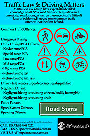 Traffic Law & Driving Matters