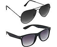 Just at Rs. 229 Mango People Aviator & Wayfarer Unisex Sunglasses