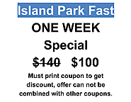 Coupons & Deals - Island Park Fast
