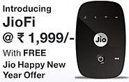 @1999/- JioFi Offers 2017 - Buy Jio Wi-Fi Hotspot Flipkart, Amazon, Ebay, Snapdeal