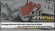 Refinance mortgages with bad credit quote