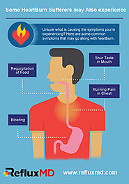 Some HeartBurn Sufferers may Also experience