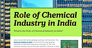 Role of Chemical Industry in India