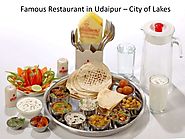 Famous restaurant in udaipur city of lakes