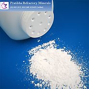 Website at http://pratibharefractory.com/#supplier-of-talc-powder