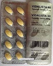 Buy Vidalista 40mg | Generic Tadalafil | Cialis 40mg Tablets Online