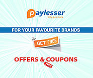 Paylesser : Coupons & Discount Code for Online Shopping