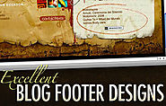50 Excellent Blog Footer Designs