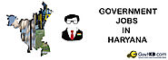Govt Jobs In Haryana