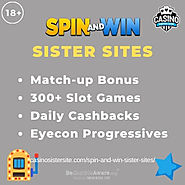 Sites like Spin and Win – Casinos with similar slots, free spins & progressives.