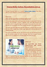 finance broker sydney | focusedadvice