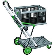 Clax Collapsible Folding Shopping Cart Review - Best Heavy Duty Stuff
