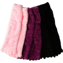 Amazon.com: Soft and Warm Microfiber Fuzzy Toe Socks in Black or Pink (Pink): Clothing