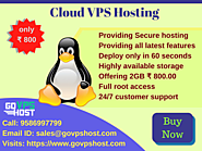 Cloud VPS Hosting - Best Cloud Virtual Server Hosting at Low Price