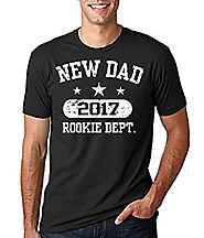 New Dad 2017 T-shirt Gift For Father