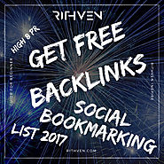 Get Free Backlinks - Social Bookmarking 10 High 8 PR (list 2017) - How to be Visible?