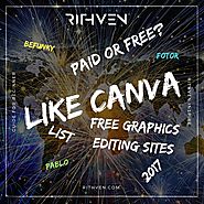 Image editing sites like Canva in 2017. List of good and free graphics editing sites. - How to be Visible?