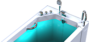 Bathtub for Elderly and Handicapped by Safety Bath Walk in Tubs