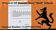 How to Prevent HP Printer from “Wolf” Attack?