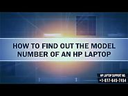 HP Laptop Support - Find out the Model Number of an HP Laptop
