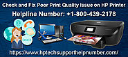 Check and Fix Poor Print Quality Issue on HP Printer
