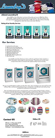 Industrial work-wear and Commercial Laundry Services