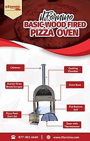 Basic Series Wood Fired Pizza Oven by ilFornino