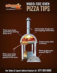 Tips for making pizza in Wood Fired Pizza Oven