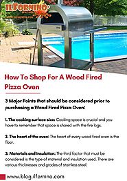 How To Shop For A Wood Fired Pizza Oven?