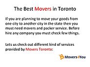 Best Movers in Toronto