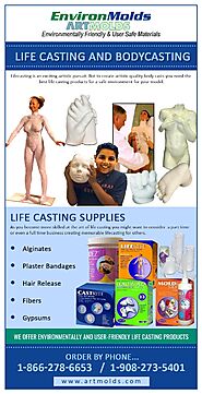 Mold Making, Casting and Life Casting Made Easy with Kits