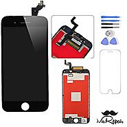 Black iphone 6s LCD Display Touch Screen Digitizer Assembly Screen replacement full set with tools by Mr Repair Parts