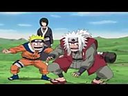 Jiraiya,Naruto, and Tsunade vs Kabuto and Orochima
