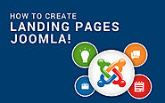 How To Create A Landing Pages In Joomla? - Web Development - TTI Trends