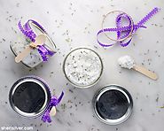 d.i.y. lavender salt scrub | donuts, dresses and dirt - living a well-tended life... at any age