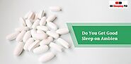 Do You Get Good Sleep on Zolpidem Ambien?