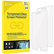 iPhone 7 Screen Protector, JETech 2-Pack Premium Tempered Glass Screen Protector for Apple iPhone 7 4.7" - 0980A