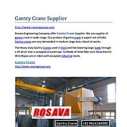 Gantry Crane Supplier