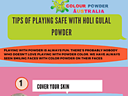 Tips for enjoying a safe holi festival with Holi Gulal Powder