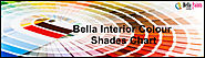 Bella Interior Colour Shades Chart