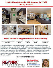 Beautiful and Spacious Condo in Memorial for Sale - 2230 S. Piney Point Rd, Houston, TX 77063