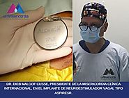 El Dr. Dieb Maloof de La Misericordia Clinica Internacional realiza el primer implante de Neuroestimulador Vagal Aspi...