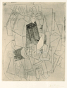 L'Homme au Chien (Rue Schoelcher) - Signed Picasso Print - John Szoke