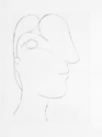 Profil sculptural de Marie-Thérèse - Original Picasso Etching - John Szoke