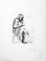 Au Bain - Signed Picasso Etching - John Szoke
