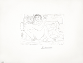 Le Repos du Minotaure - Signed Picasso Etching - John Szoke