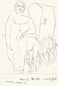 Le Centaure et sa Carriole - Original Picasso Print - John Szoke