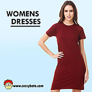 Long Sleeve T Shirt Dress- Unconventional Piece of Clothing for Women