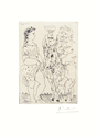 Bacchus et Ménade - Signed Picasso Etching - John Szoke