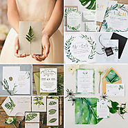 Leafy Wedding Invitations